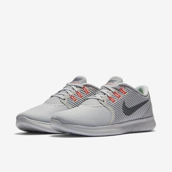 Nike Women’s Free RN Commuter Pure Platinum/Cool Grey Sz 7.5 - Picture 1 of 10